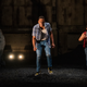 Manny Buckley, left, as Ogun; Patrick Agada as Oshoosi; Rashaad Hall as Elegba in Tarell Alvin McCraney’s The Brothers Size at Steppenwolf Theatre.